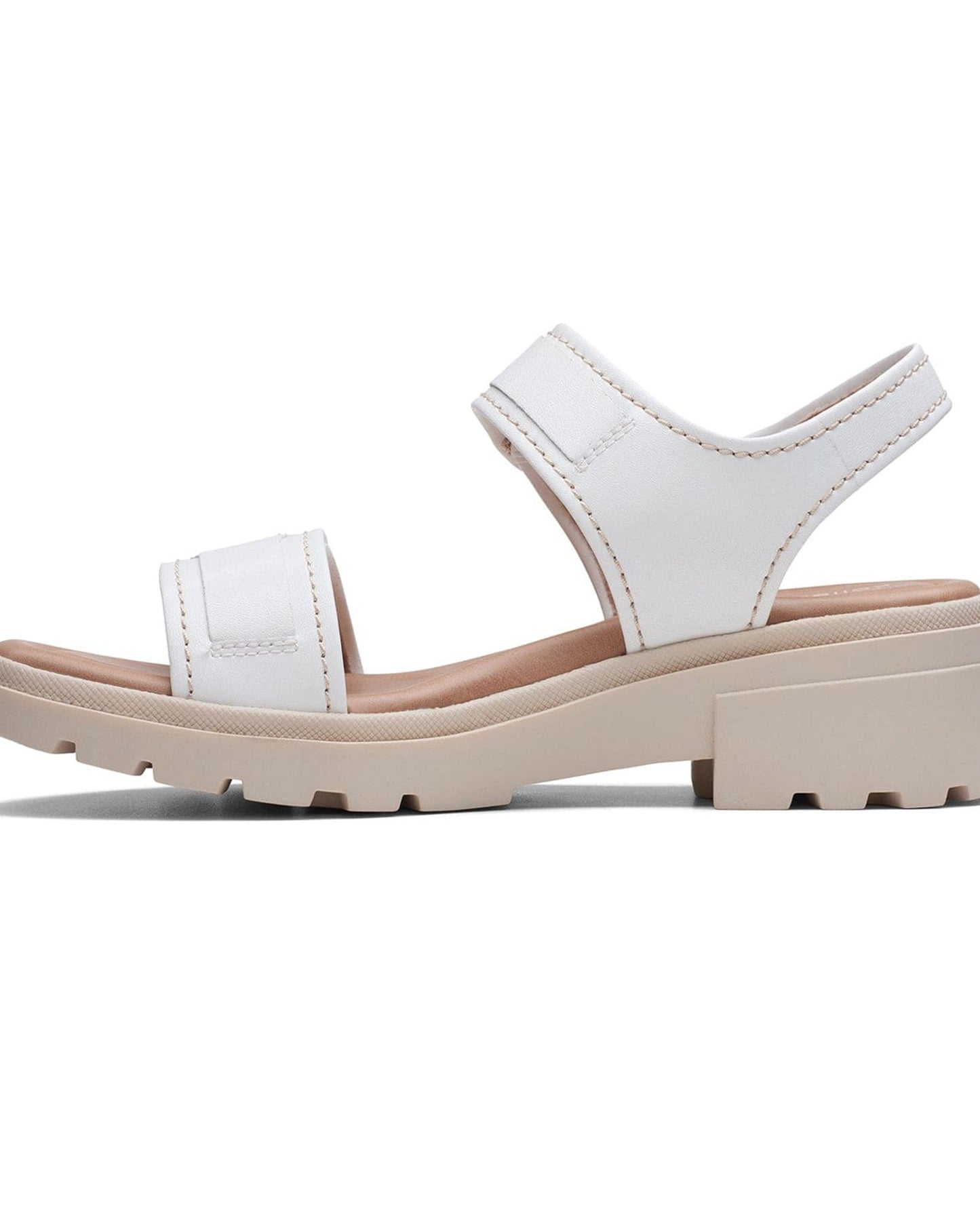 Clarks Coast Daisy Sandals (Wide Fit)