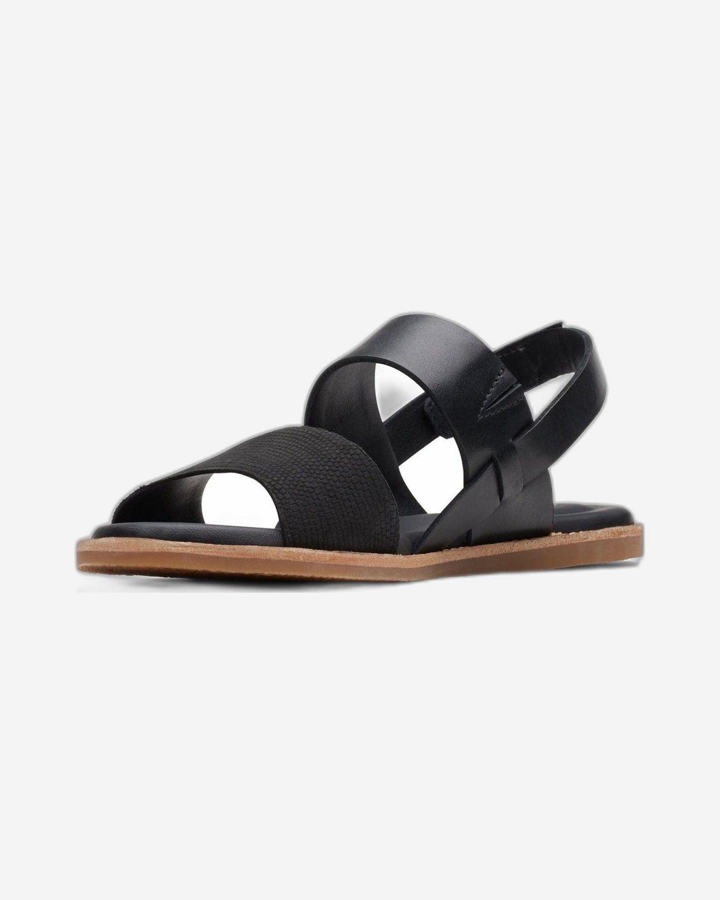 Clarks Karsea Strap - Sandals - Black Combi (Standard Fit)