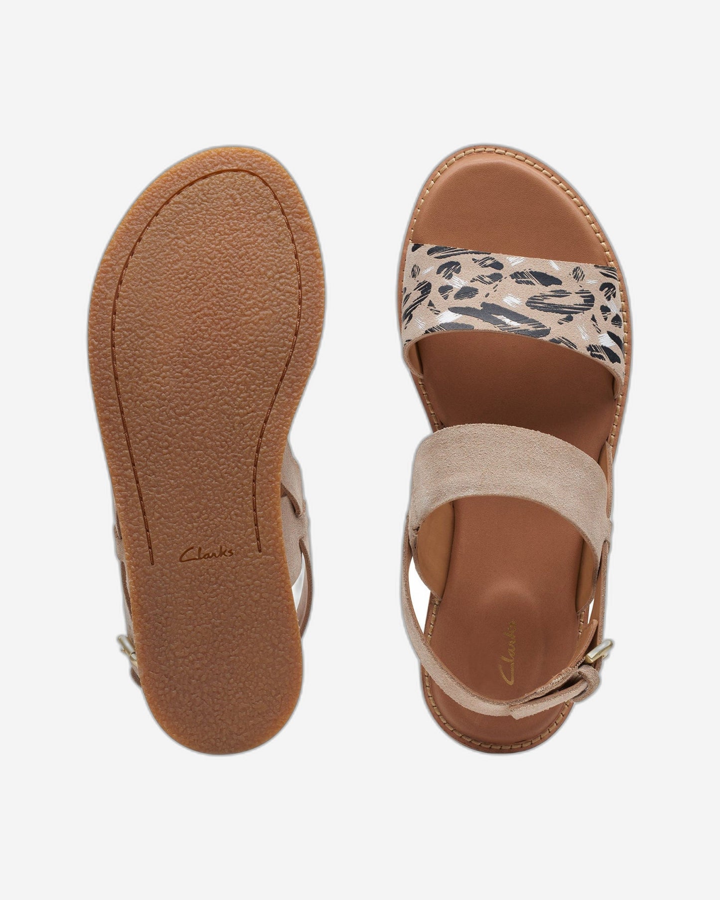 Clarks Karsea Strap Sandals (Standard Fit)