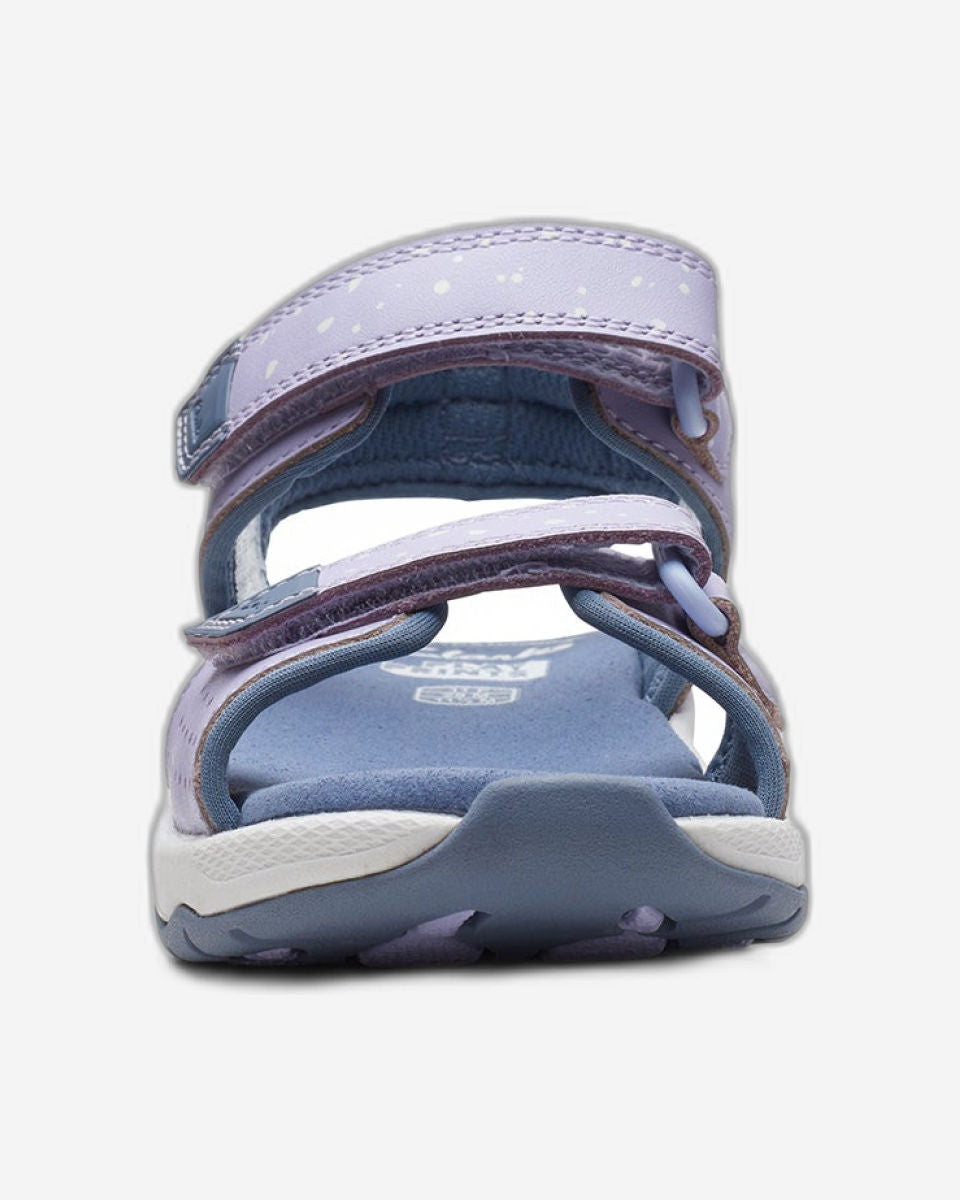 Clarks Girls Clowder Print Kid. (Standard Fit)