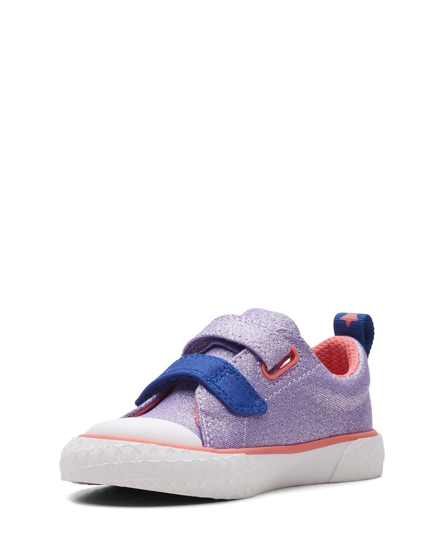 Clarks Girls Foxing Play Toddler. (Wide Fit)