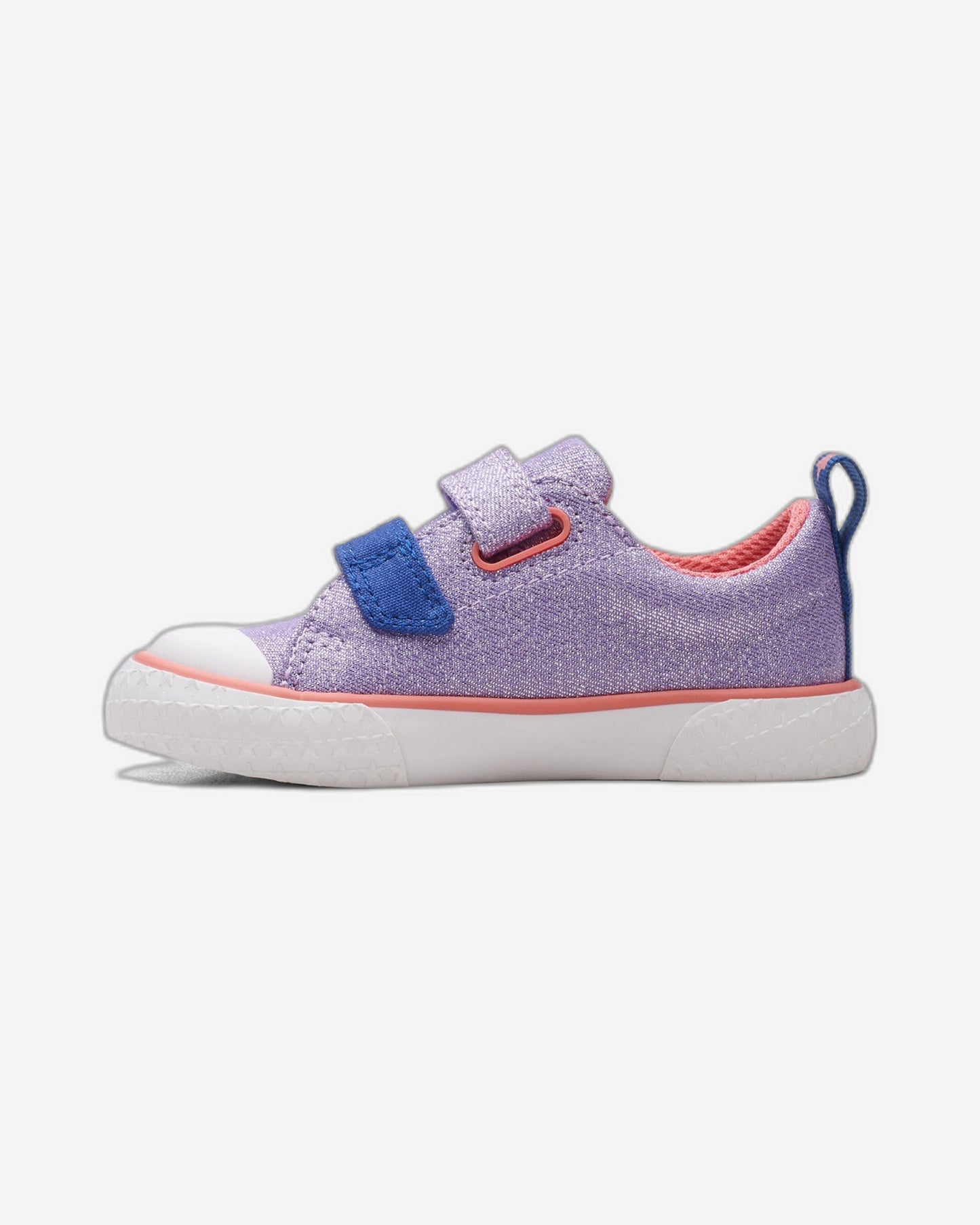 Clarks Girls Foxing Play Toddler. (Wide Fit)
