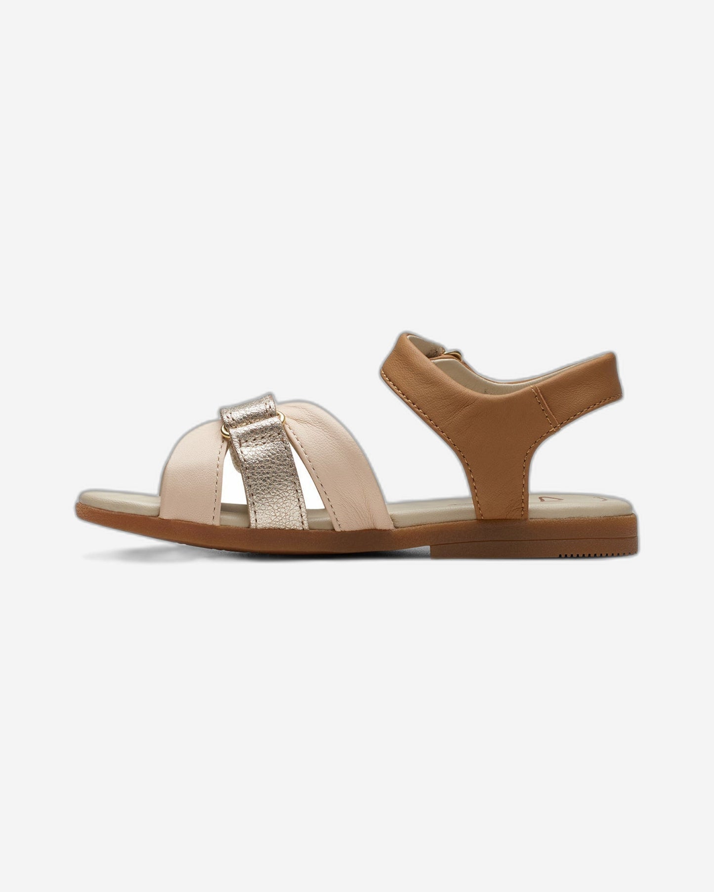 Clarks Girls Ivy Sea Kid. (Standard Fit)