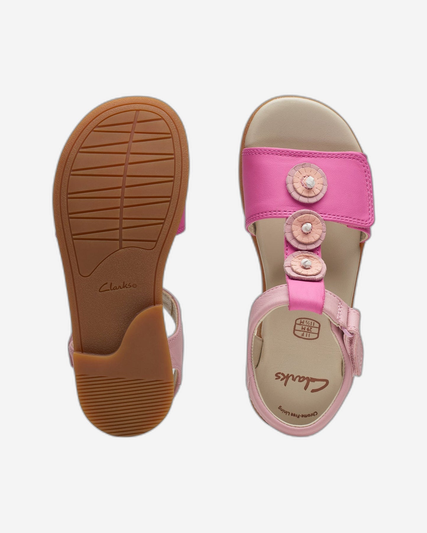 Clarks Girls Ivy Tide Kid. (Standard Fit)