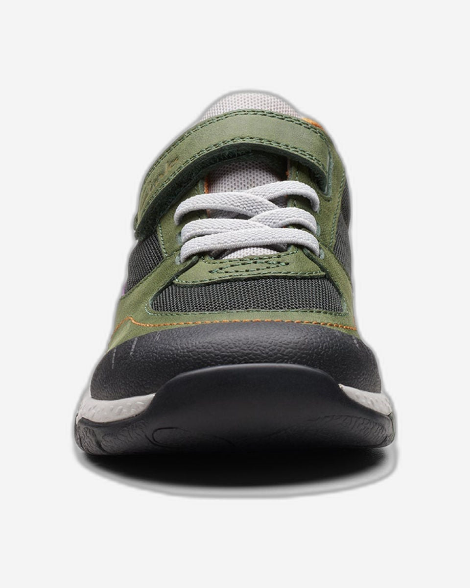 Clarks Boys Steggy Stride Kid (Wide Fit)