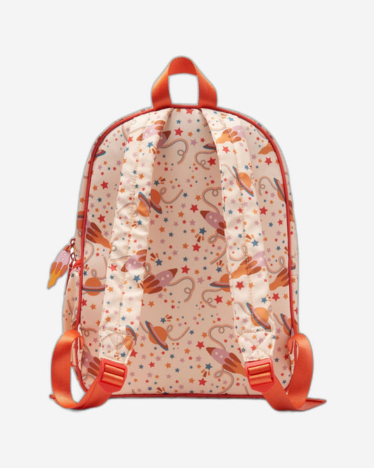 Clarks Hopper Large Backpack - Off White Combination