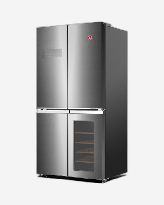 Hoover Cross Door Refrigerator Inverter with Beverage Cooler 755L