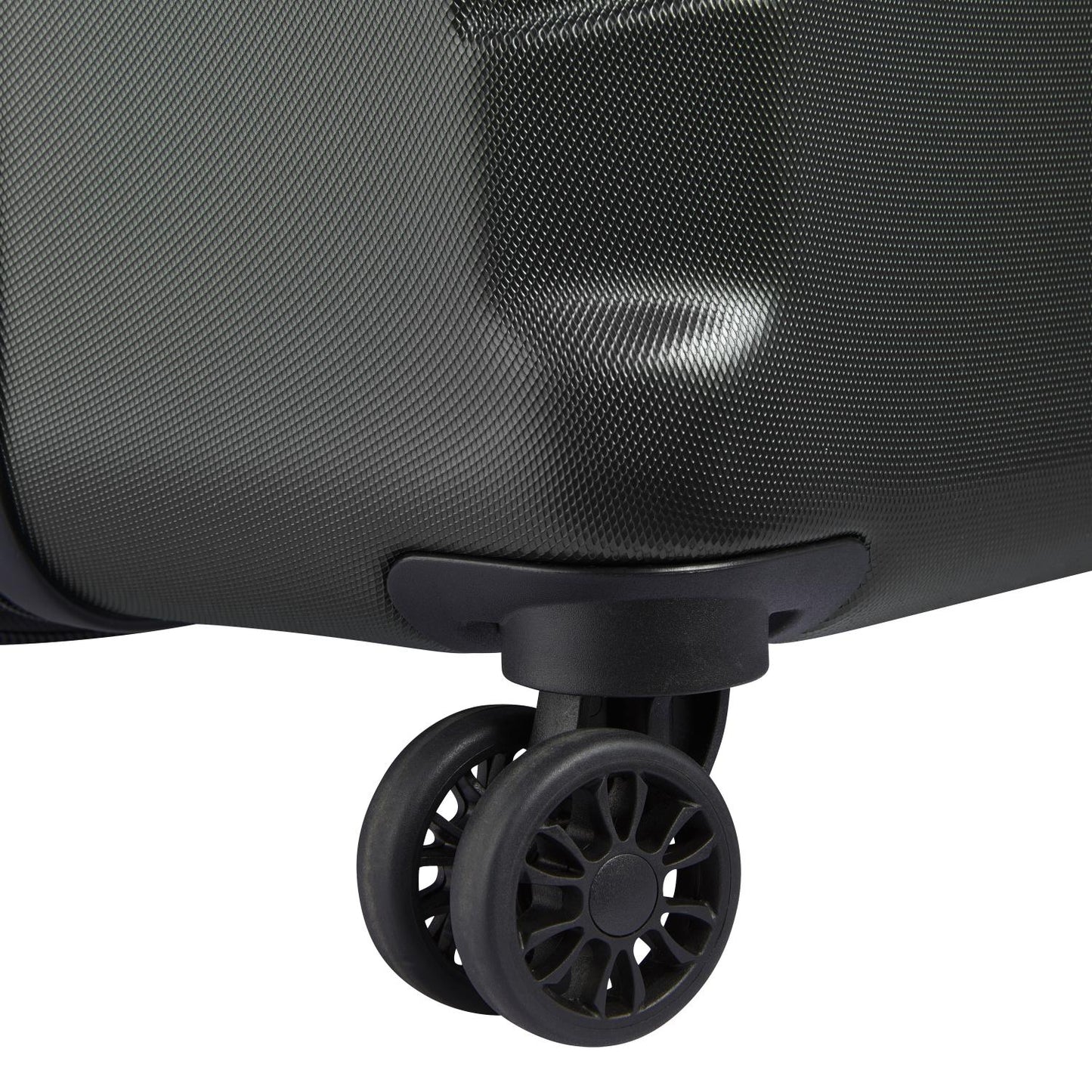 Delsey Paris Depart Hard 80cm Hardcase 4 Double Wheel Expandable Check-In Luggage Trolley Case Black - 00314583000 X9