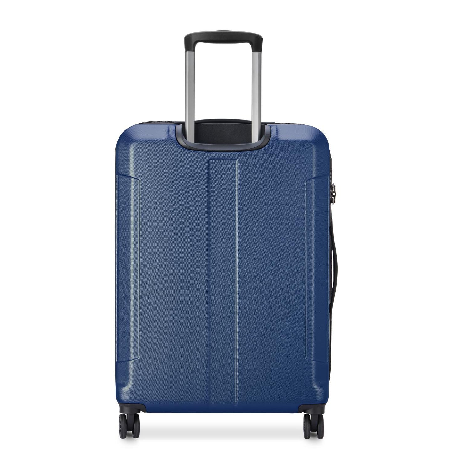 Delsey Paris Depart Hard 81cm Hardcase Expandable 4 Double Wheel Check-In Luggage Trolley Case Navy Blue - 00314583022 X9
