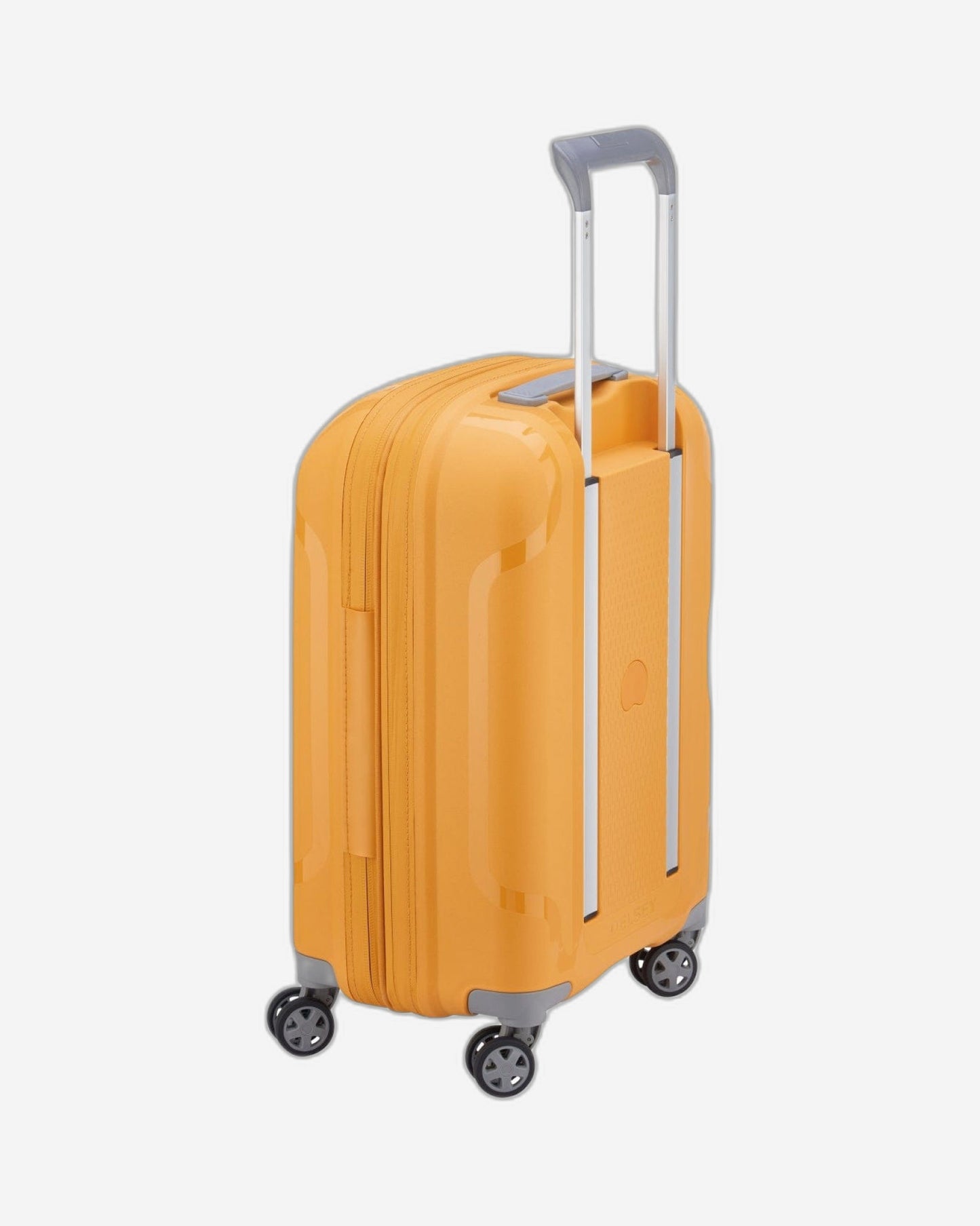 Delsey Paris Clavel 55cm Hardcase 4 Double Wheel Expandable Cabin Luggage Trolley Yellow - 00384580105