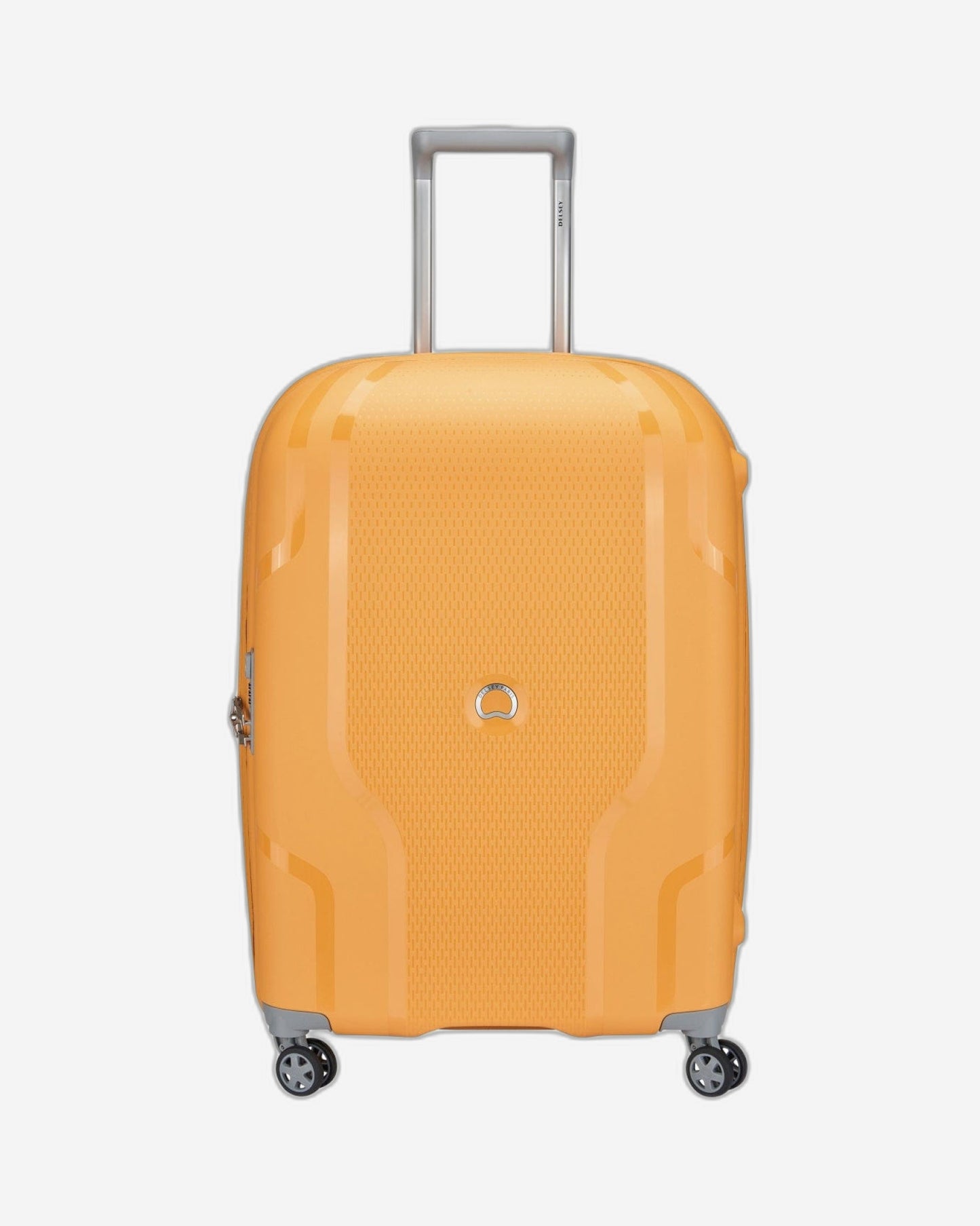 Delsey Paris Clavel 70cm Hardcase 4 Double Wheel Expandable Check-In Luggage Trolley Yellow - 00384582005