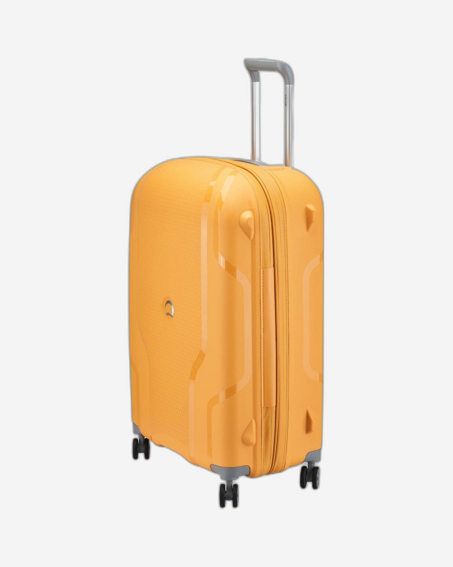 Delsey Paris Clavel 70cm Hardcase 4 Double Wheel Expandable Check-In Luggage Trolley Yellow - 00384582005