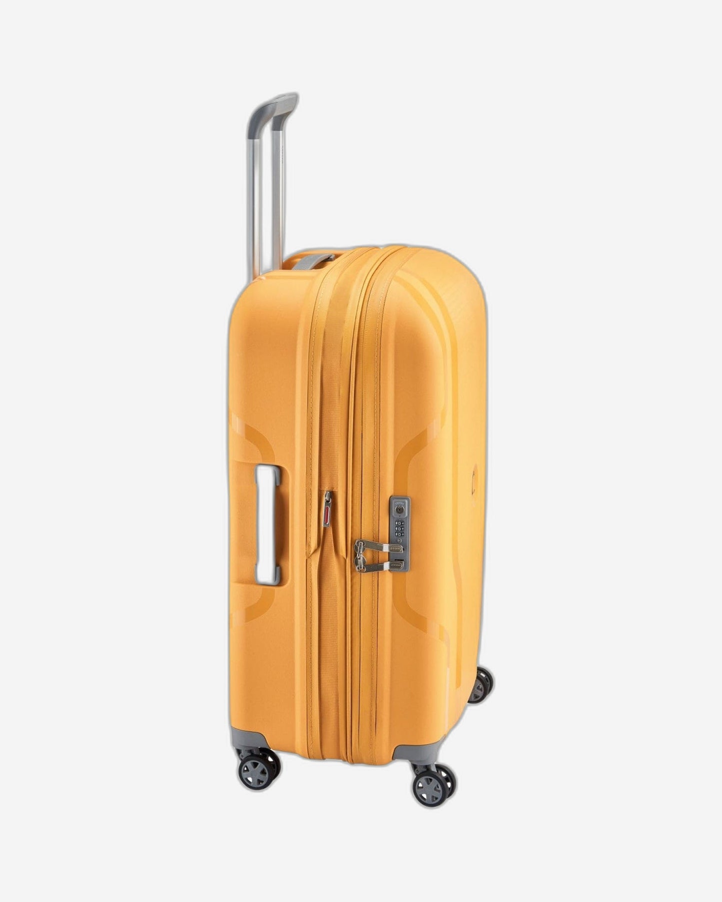 Delsey Paris Clavel 70cm Hardcase 4 Double Wheel Expandable Check-In Luggage Trolley Yellow - 00384582005