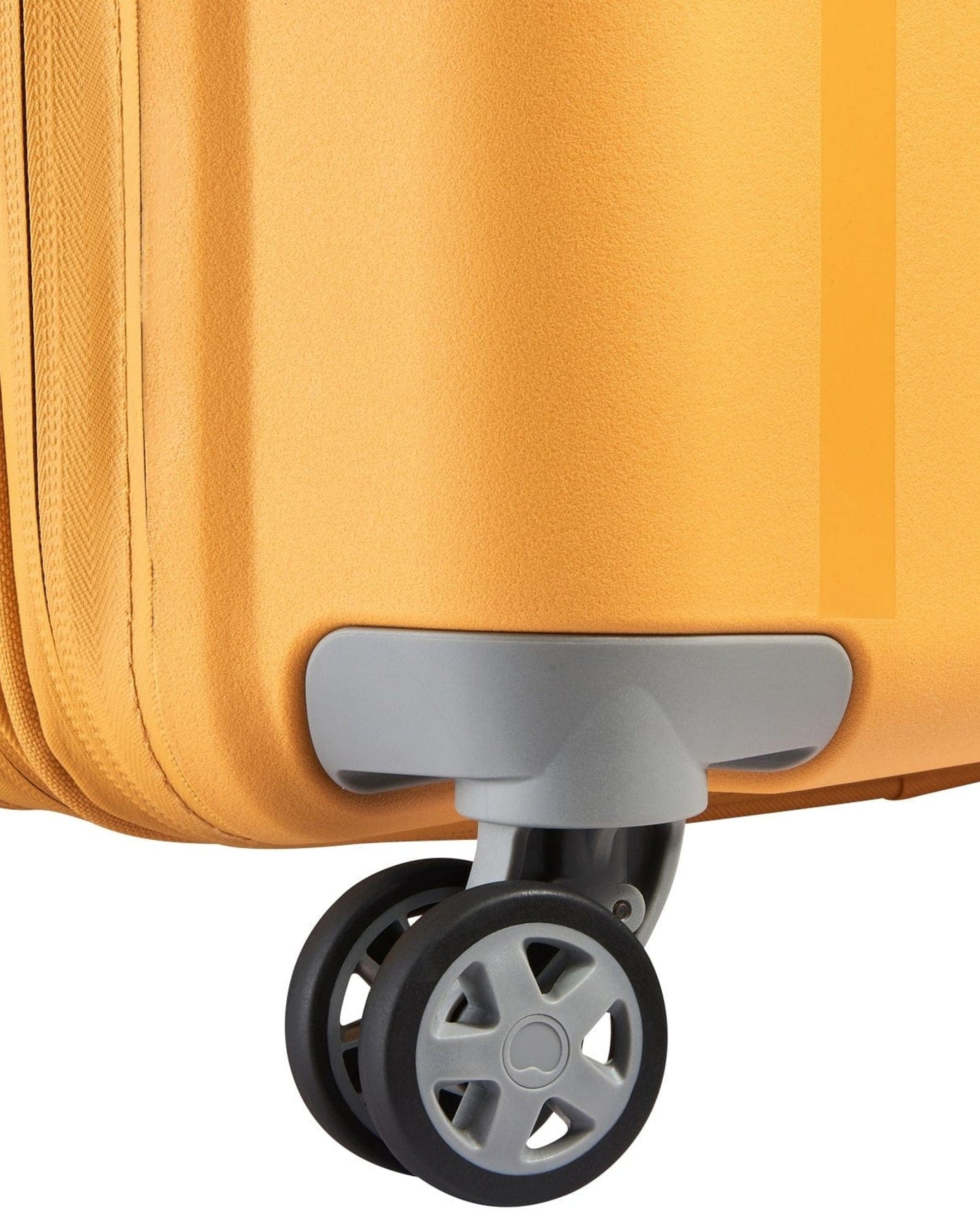 Delsey Paris Clavel 70cm Hardcase 4 Double Wheel Expandable Check-In Luggage Trolley Yellow - 00384582005
