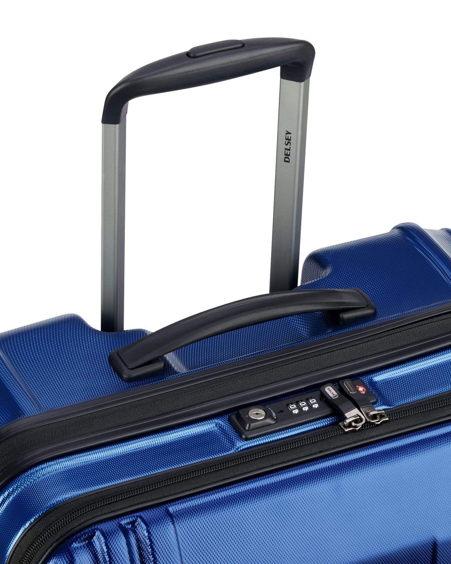 Delsey Paris Cruise 2.0 70Cm Hardside 4 Double Wheel Check-In Luggage Trolley Blue - 00207982002