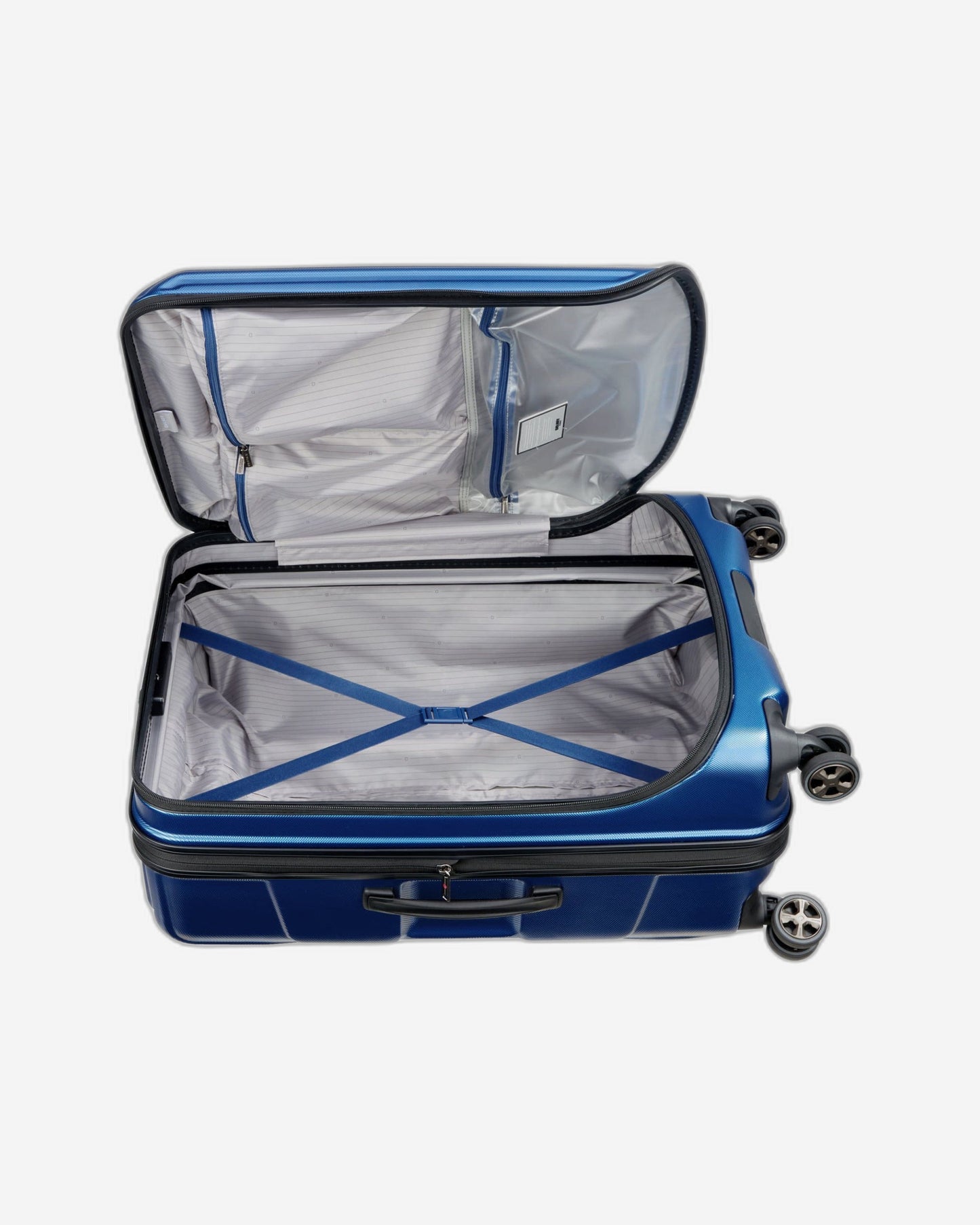 Delsey Paris Cruise 2.0 70Cm Hardside 4 Double Wheel Check-In Luggage Trolley Blue - 00207982002
