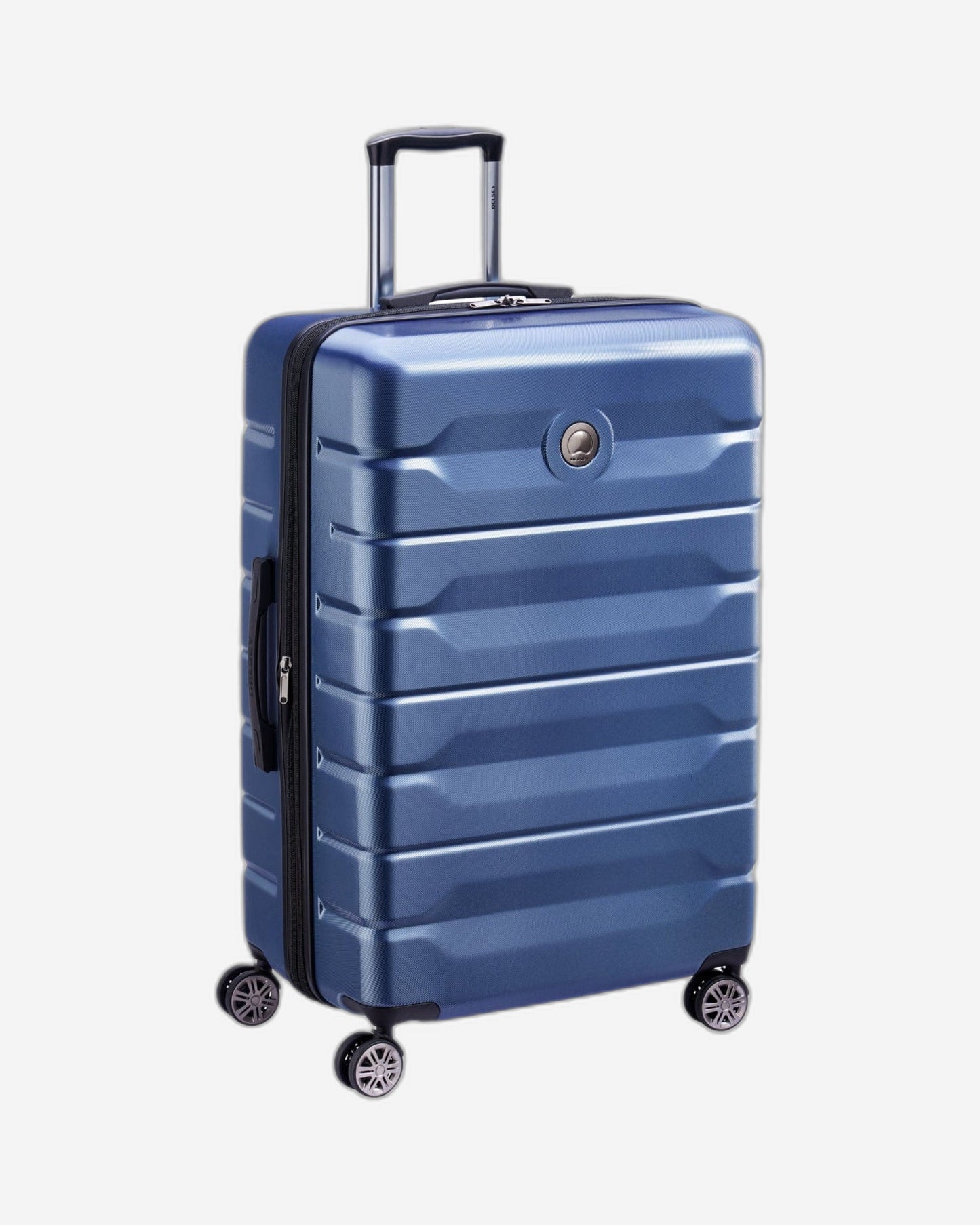 Delsey Paris Air Armour 80Cm Hardcase 4 Double Wheel Expandable Large Check-In Luggage Trolley Night Blue - 00386683002T9