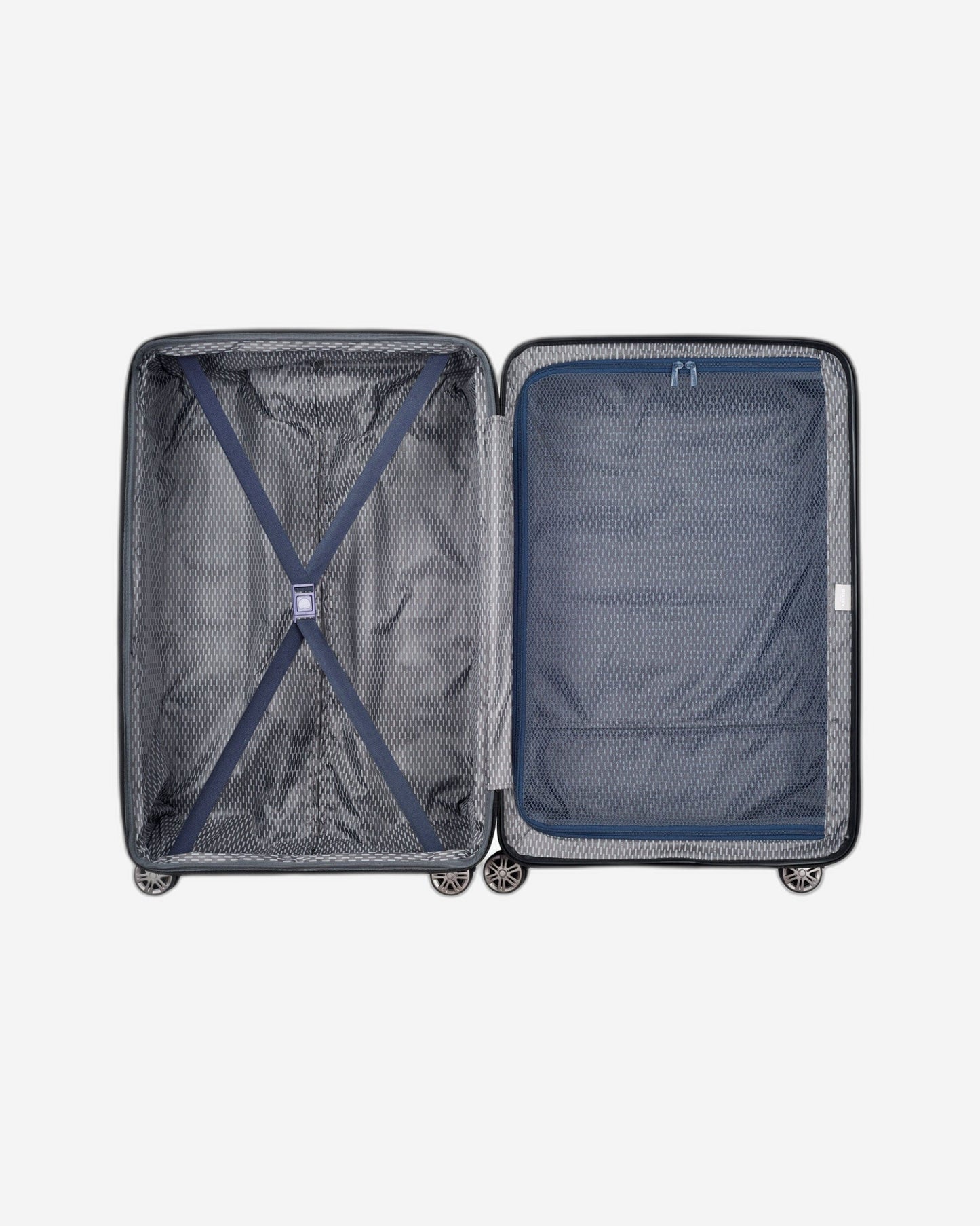 Delsey Paris Air Armour 80Cm Hardcase 4 Double Wheel Expandable Large Check-In Luggage Trolley Night Blue - 00386683002T9