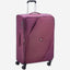 Delsey Paris Maringa 71Cm Softcase 4 Double Wheel Expandable Check-In Luggage Trolley Purple - 00390982008E9