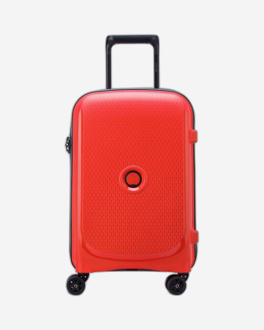 Delsey Paris Belmont+ 55Cm Hardcase 4 Double Wheel Non-Expandable Cabin Luggage Trolley Faded Red - 00386180634