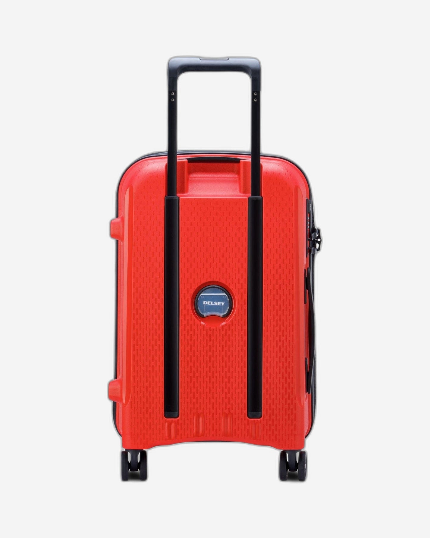 Delsey Paris Belmont+ 55Cm Hardcase 4 Double Wheel Non-Expandable Cabin Luggage Trolley Faded Red - 00386180634