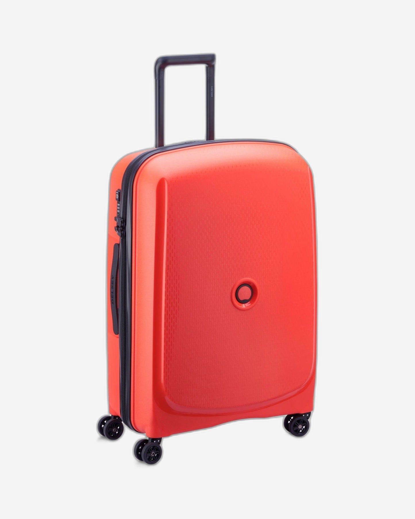 Delsey Paris Belmont+ 55Cm Hardcase 4 Double Wheel Non-Expandable Cabin Luggage Trolley Faded Red - 00386180634
