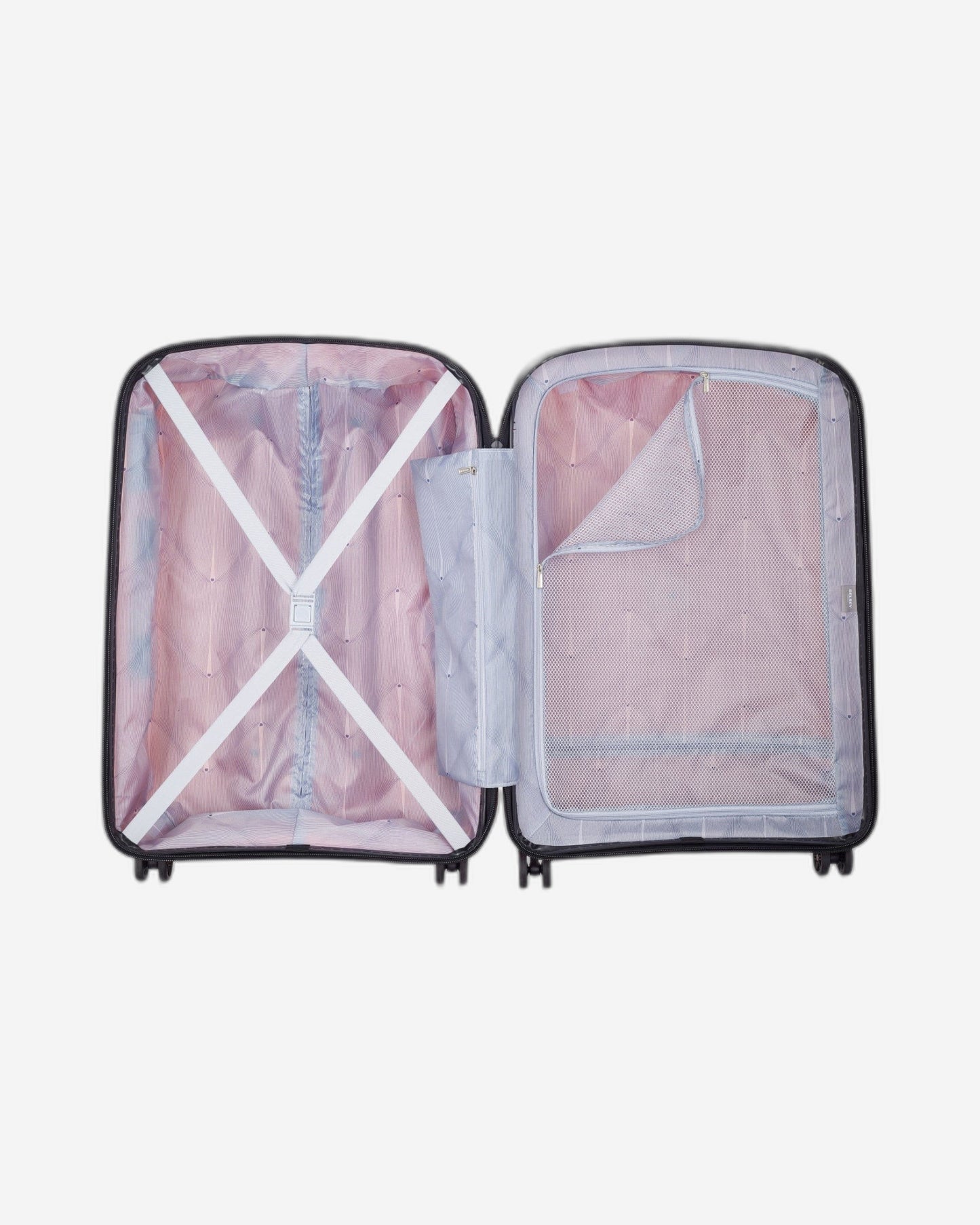 Delsey Paris Belmont+ 55Cm Hardcase 4 Double Wheel Non-Expandable Cabin Luggage Trolley Faded Red - 00386180634