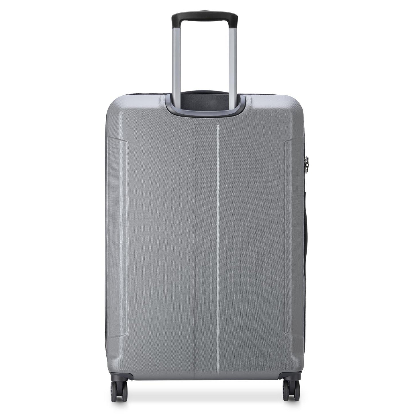 Delsey Paris Depart Hard 81cm Hardcase Expandable 4 Wheel Check-in Luggage Trolley Case Grey - 00314583001 X9
