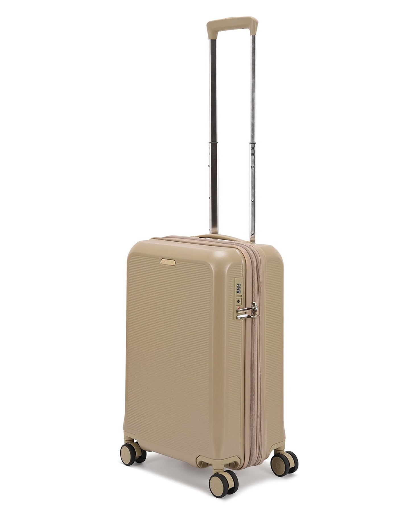 Echolac Sense 56+67+78cm Hardcase Expandable 4 Double Wheel 3 Piece Luggage Trolley Set