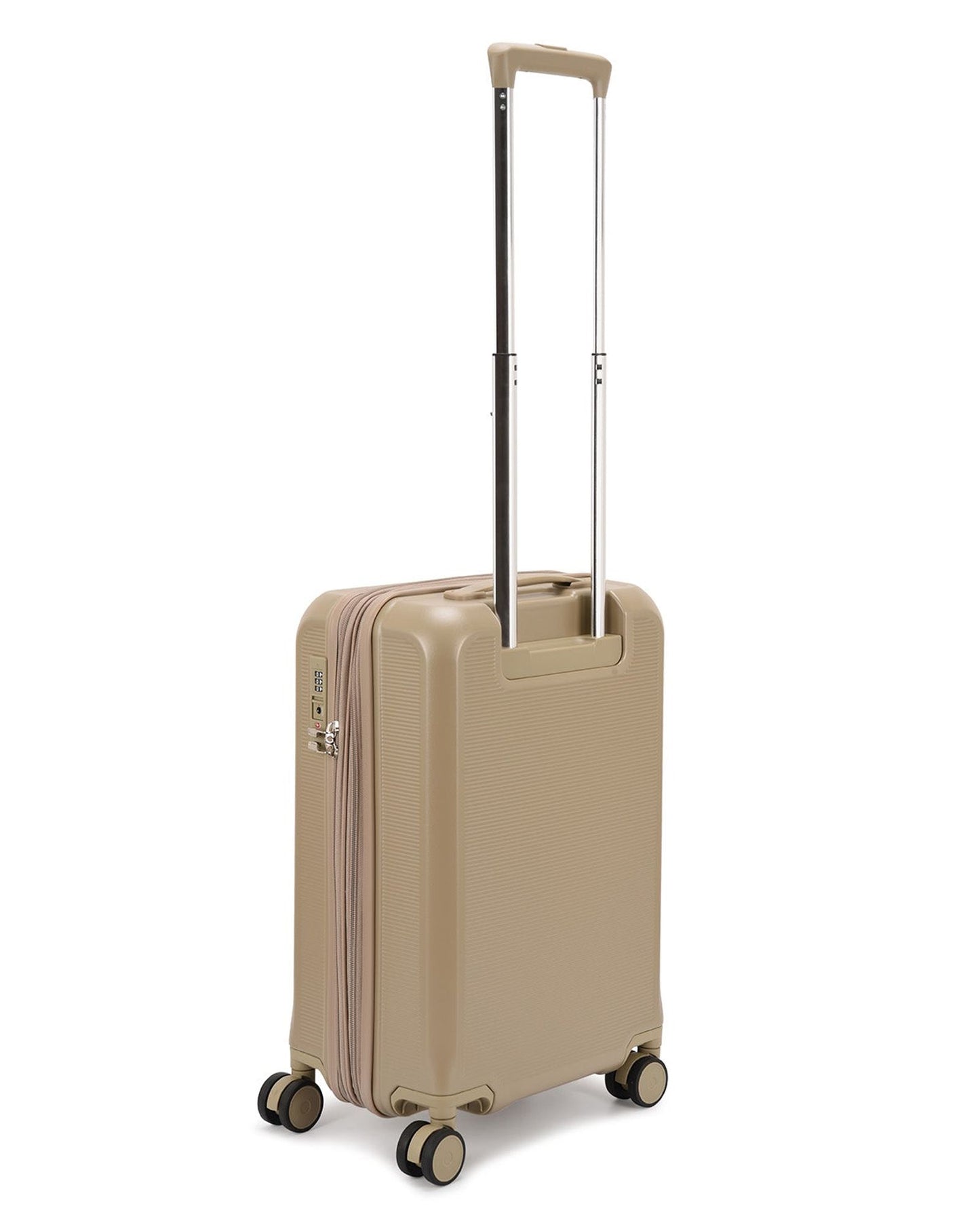 Echolac Sense 56+67+78cm Hardcase Expandable 4 Double Wheel 3 Piece Luggage Trolley Set