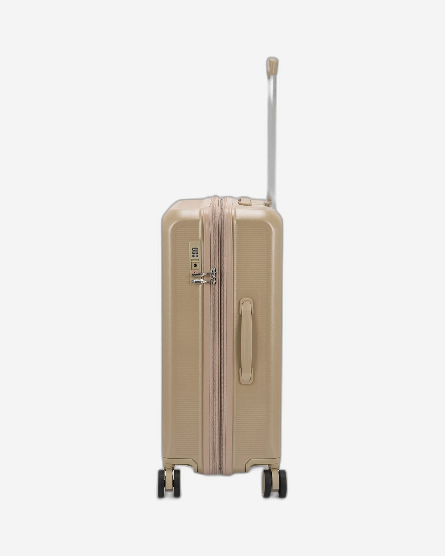 Echolac Sense 56+67+78cm Hardcase Expandable 4 Double Wheel 3 Piece Luggage Trolley Set