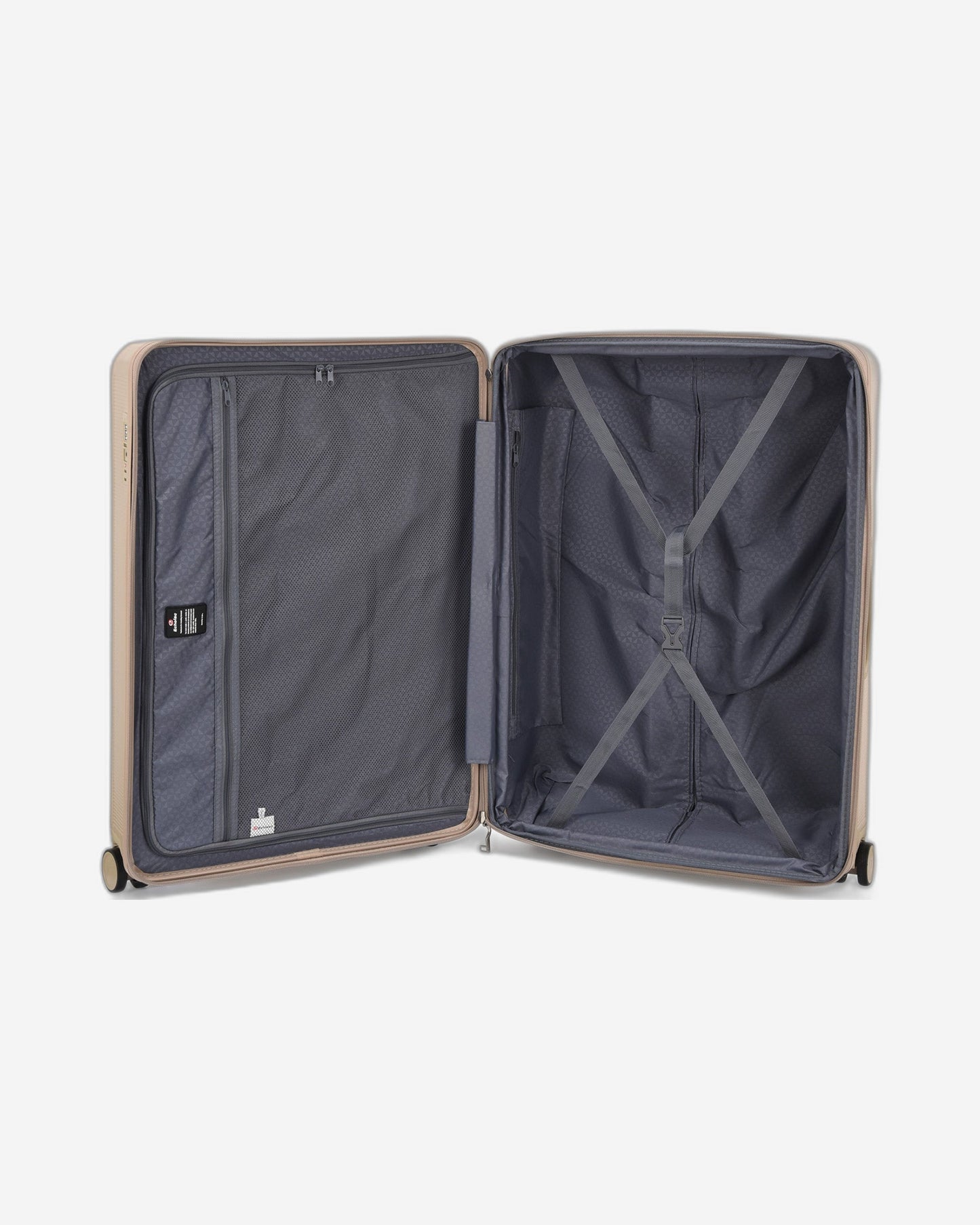 Echolac Sense 56+67+78cm Hardcase Expandable 4 Double Wheel 3 Piece Luggage Trolley Set
