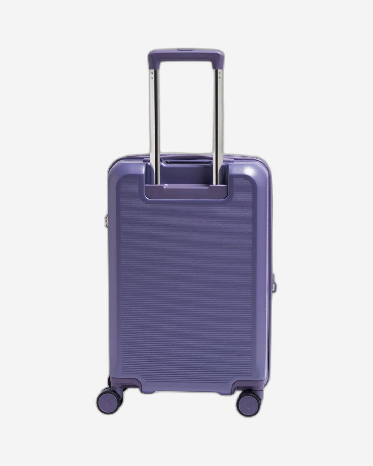 Echolac Sense 56cm Hardcase Expandable 4 Double Wheel Cabin Luggage Trolley Purple - CHT0023S -20 Purple