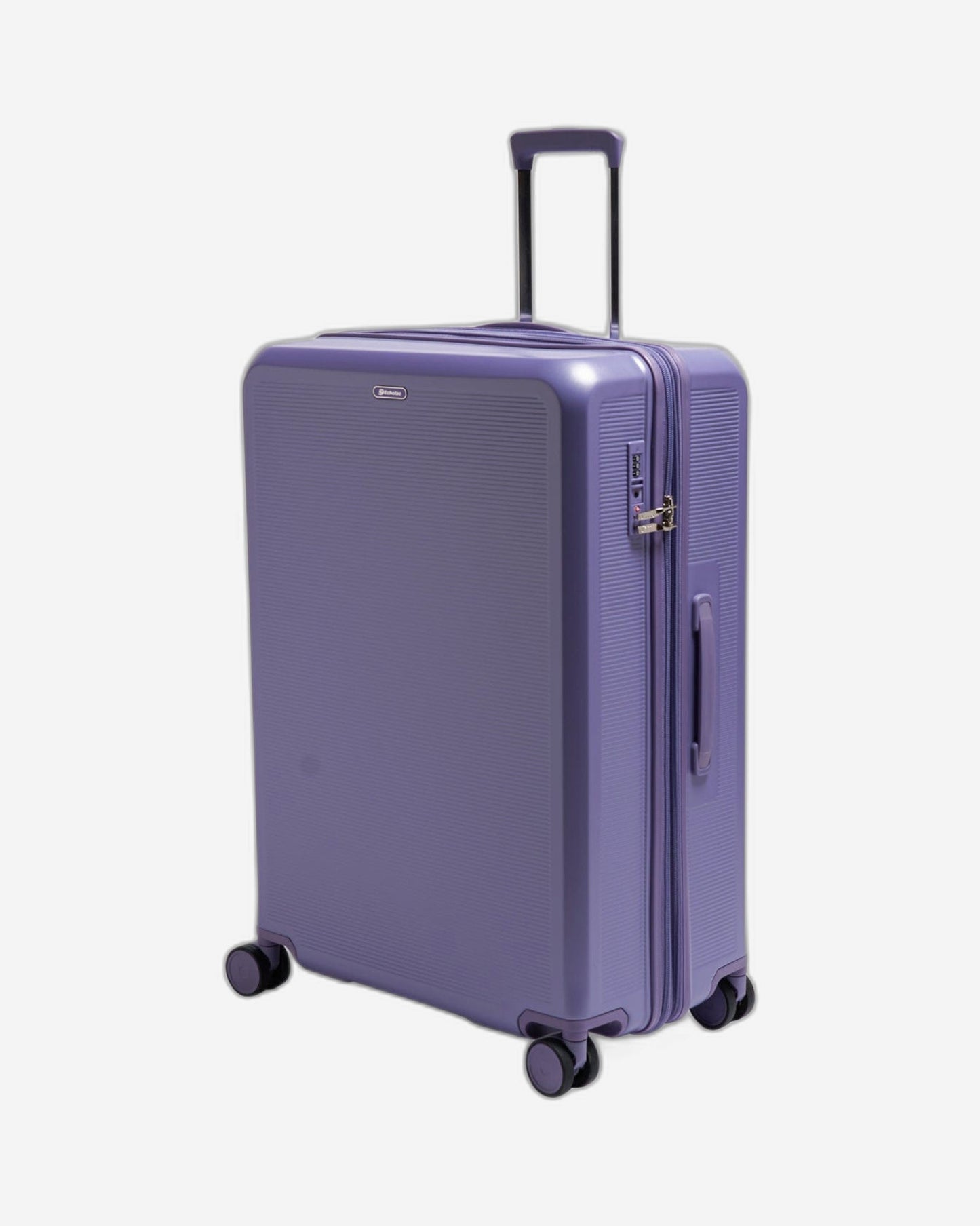 Echolac Sense 78cm Hardcase Expandable 4 Double Wheel Check-In Luggage Trolley Purple - CHT0023S -28 Purple