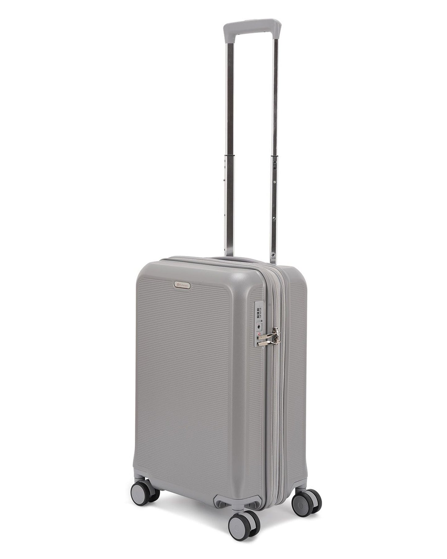 Echolac Sense 56+67+78cm Hardcase Expandable 4 Double Wheel 3 Piece Luggage Trolley Set