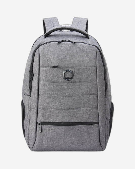 Delsey Paris Element Voyager 2 Compartment 15.6" Laptop Protection Backpack Grey - 0064660311