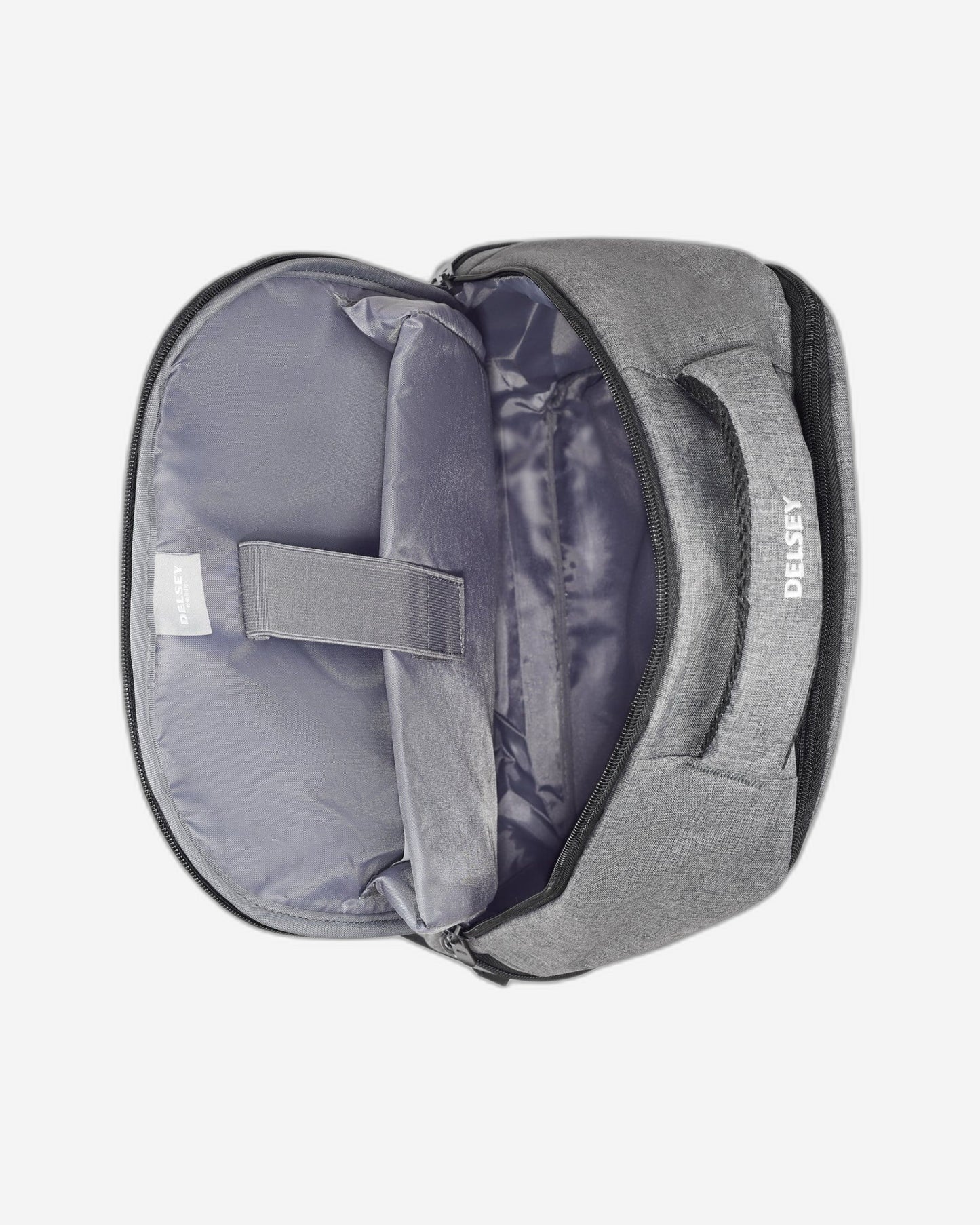 Delsey Paris Element Voyager 2 Compartment 15.6" Laptop Protection Backpack Grey - 0064660311