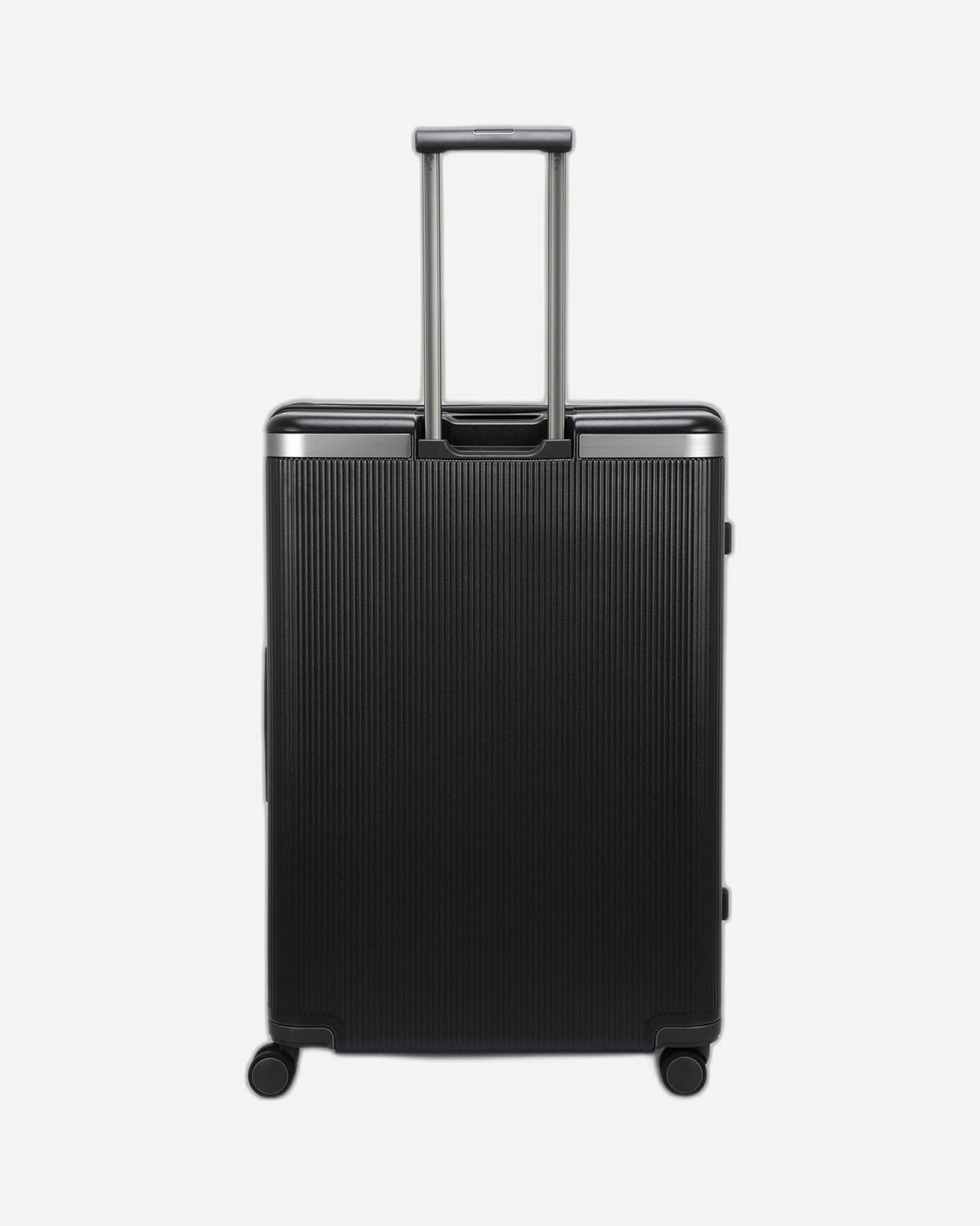 Echolac Dynasty 76.5cm Hardcase Non-Expandable 4 Double Wheel Check-In Luggage Trolley Vulcan Grey - PC142 28 VULCAN GREY