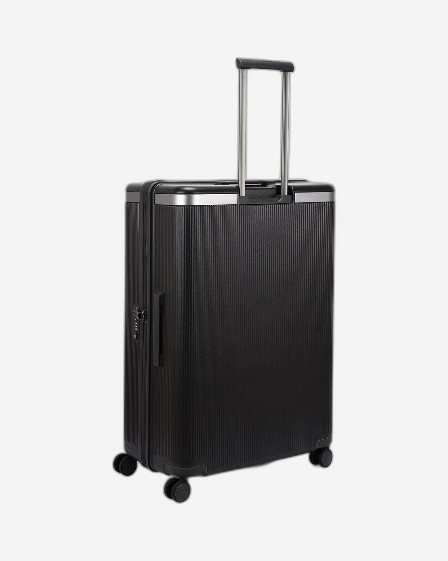 Echolac Dynasty 76.5cm Hardcase Non-Expandable 4 Double Wheel Check-In Luggage Trolley Vulcan Grey - PC142 28 VULCAN GREY