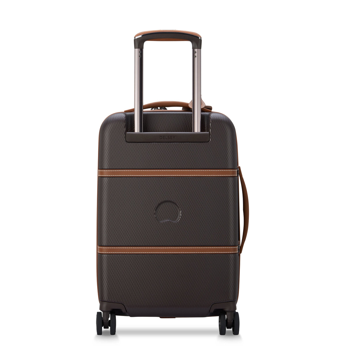 Delsey Paris Chatelet Air 2.0 55cm Hardcase 4 Double Wheel Cabin Luggage Trolley Brown - 00167680106