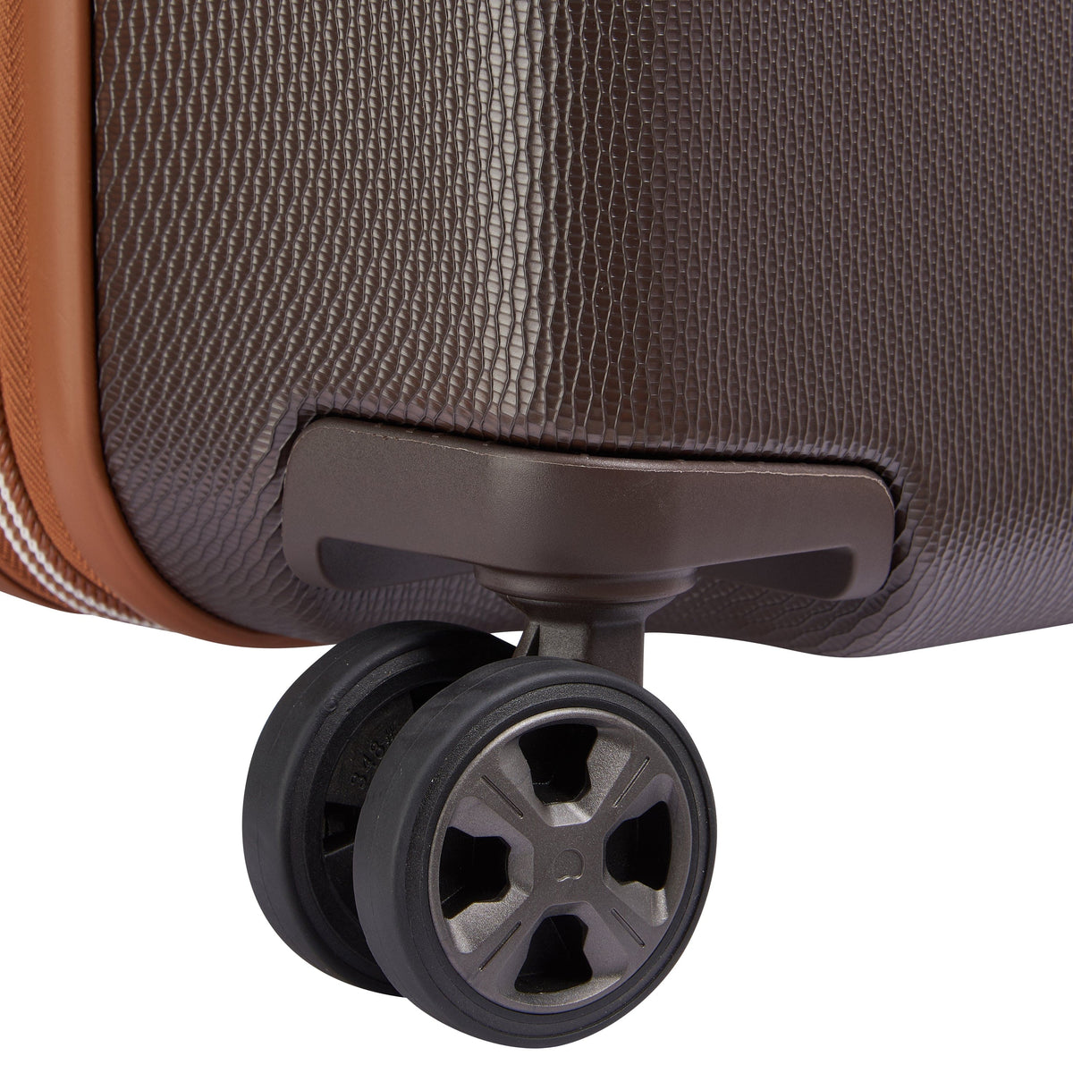 Delsey Paris Chatelet Air 2.0 55cm Hardcase 4 Double Wheel Cabin Luggage Trolley Brown - 00167680106