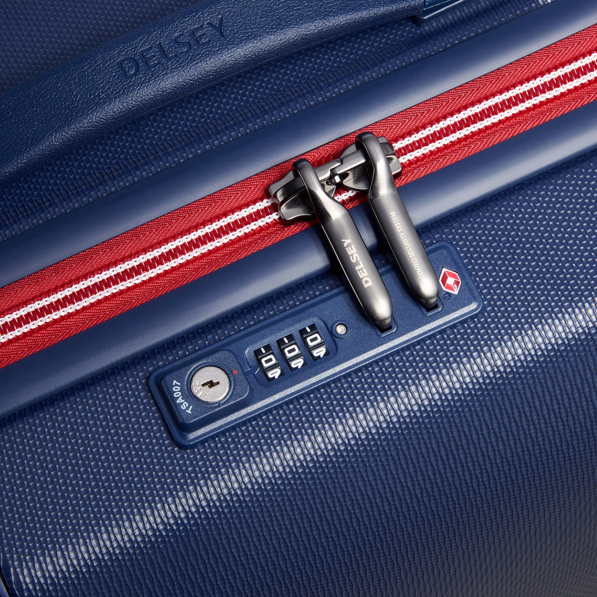 Delsey Paris Chatelet Air 2.0 66cm Hardcase 4 Double Wheel Check-In Luggage Trolley Blue - 00167681002
