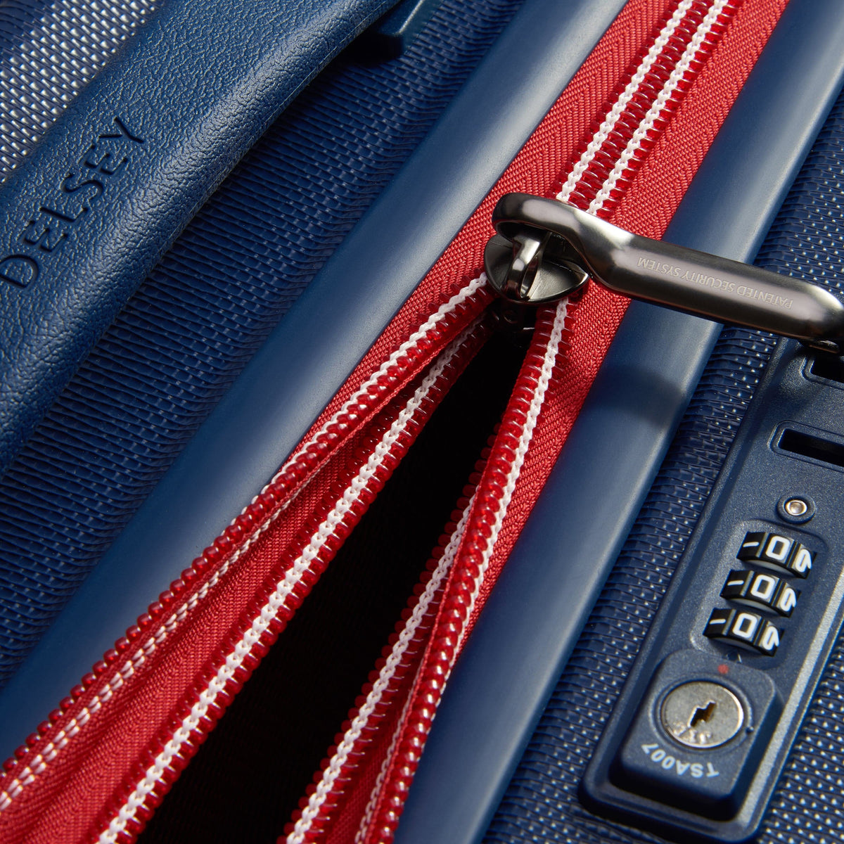 Delsey Paris Chatelet Air 2.0 66cm Hardcase 4 Double Wheel Check-In Luggage Trolley Blue - 00167681002