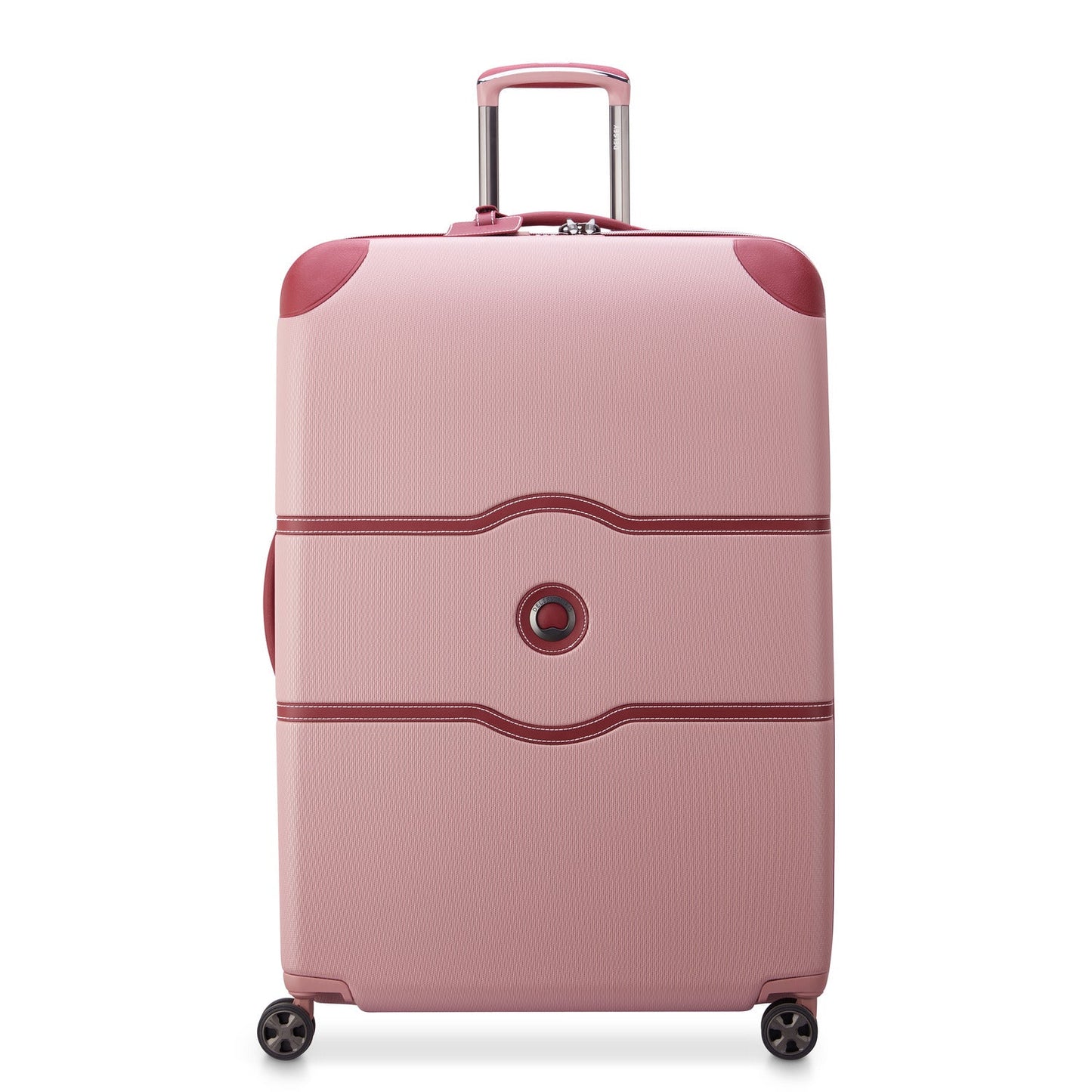 Delsey Chatelet Air 2.0 82cm Hardcase 4 Double Wheel Check-In Luggage Trolley Pink - 00167683109