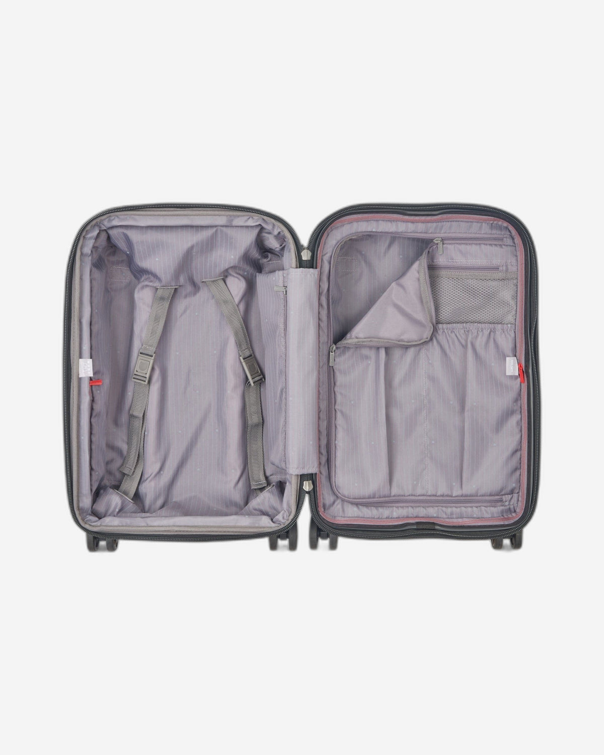 Delsey Paris Promenade Hard 2.0 55Cm Hardcase 4 Double Wheel Expandable Cabin Luggage Trolley Blue - 00208880102