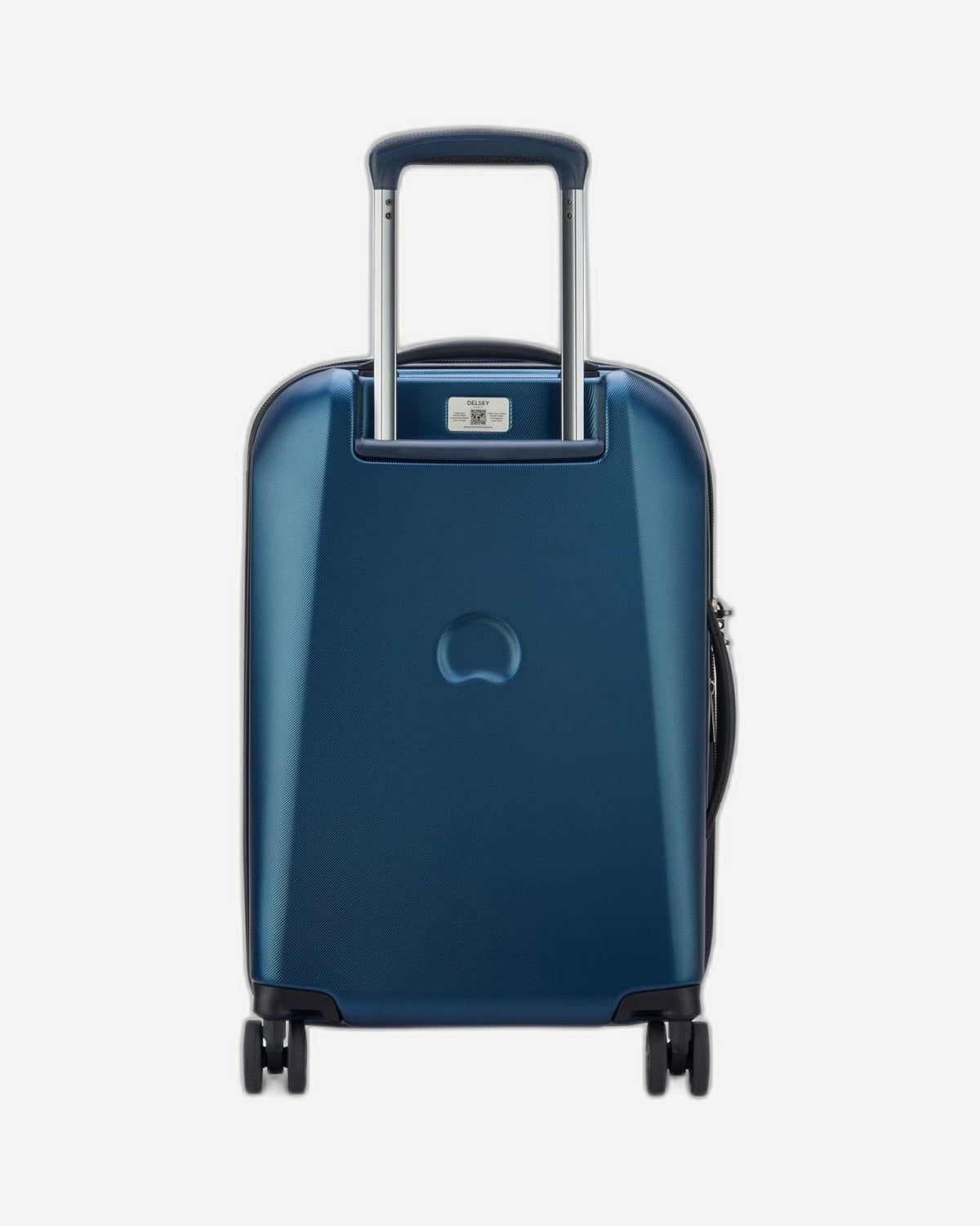Delsey Paris Promenade Hard 2.0 55Cm Hardcase 4 Double Wheel Expandable Cabin Luggage Trolley Blue - 00208880102