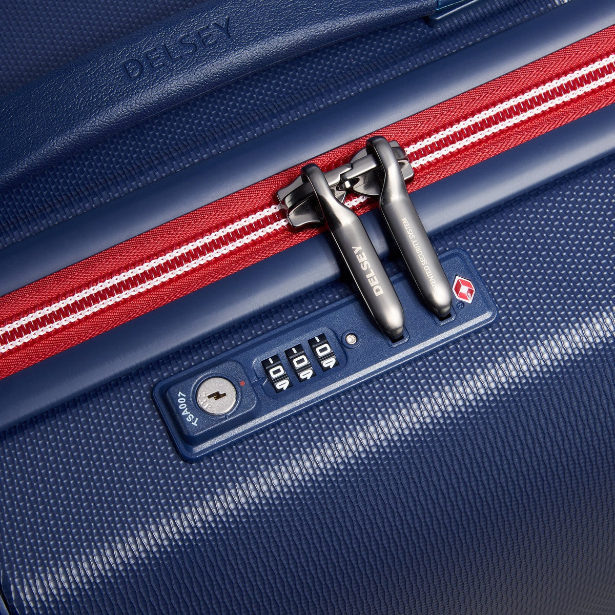 Delsey Paris Chatelet Air 2.0 70cm Hardcase 4 Double Wheel Check-In Luggage Trolley Blue - 00167681902