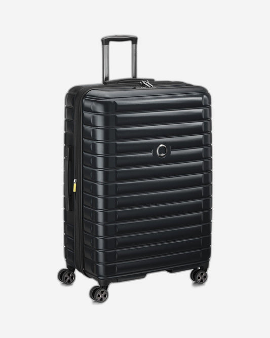 Delsey Paris Shadow 5.0 70cm Hardcase 4 Double Wheel Expandable Check-In Luggage Trolley Black - 00287881900