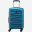 Delsey Paris Tiphanie 55cm Hardcase 4 Double Wheel Expandable Cabin Luggage Trolley Case Steel Blue - 00389280122ME