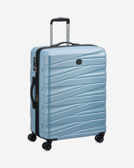 Delsey Paris Tiphanie 70cm Hardcase 4 Double Wheel Expandable Check-In Luggage Trolley Case Aqua - 00389281942ME